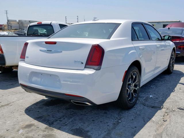 2C3CCAGG4KH648490 - 2019 CHRYSLER 300 S WHITE photo 4