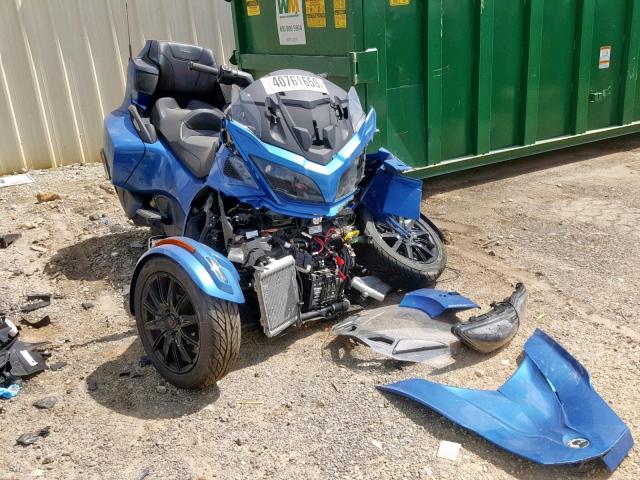 2BXNBDD20JV004535 - 2018 CAN-AM SPYDER ROA BLUE photo 1