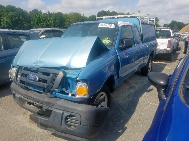 1FTYR14E28PA75421 - 2008 FORD RANGER SUP BLUE photo 2