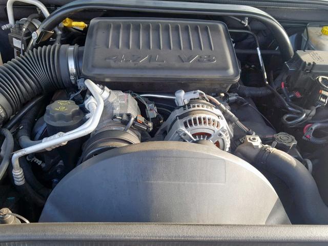 1J8HH58N87C595982 - 2007 JEEP COMMANDER SILVER photo 7