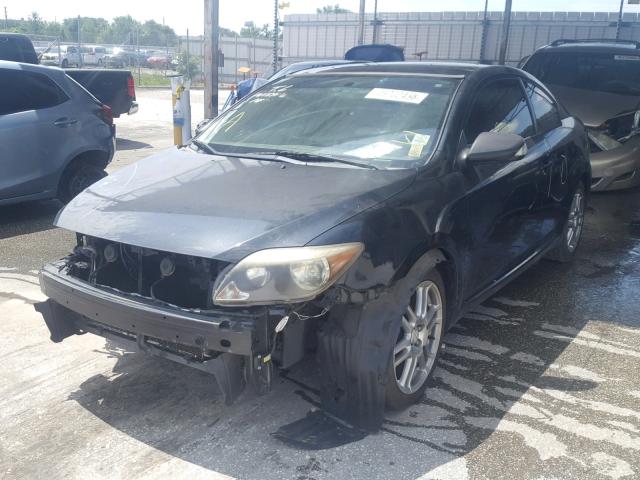 JTKDE177460125161 - 2006 TOYOTA SCION TC შავი ფოტო 2