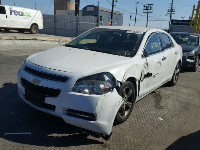1G1ZC5E05CF388244 - 2012 CHEVROLET MALIBU 1LT თეთრი ფოტო 2