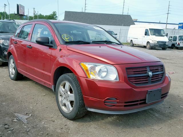 1B3HB28B78D733120 - 2008 DODGE CALIBER RED photo 1