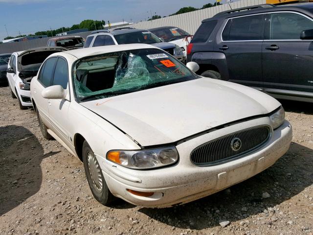 1G4HP54K214295213 - 2001 BUICK LESABRE CU WHITE photo 1