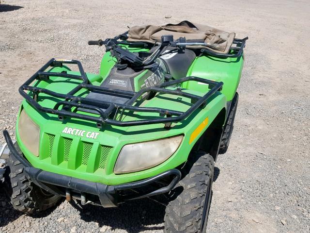 4UF05ATV95T214756 - 2005 ARCTIC CAT ATV GREEN photo 2