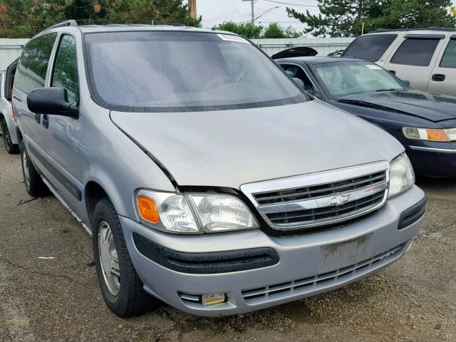 1GNDX03EX1D165589 - 2001 CHEVROLET VENTURE GRAY photo 1