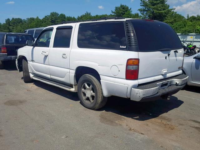 1GKFK66U03J215852 - 2003 GMC YUKON XL D WHITE photo 3