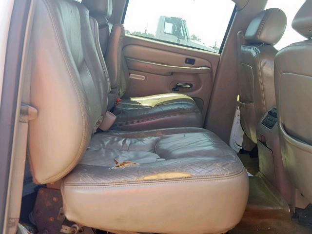 1GKFK66U03J215852 - 2003 GMC YUKON XL D WHITE photo 6