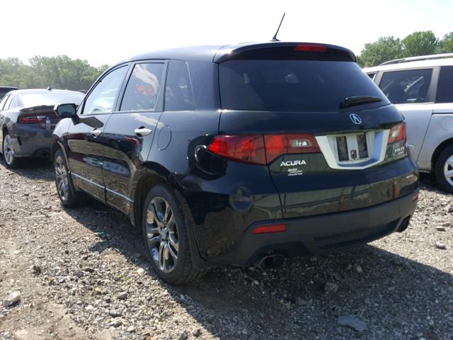 5J8TB1H53AA000844 - 2010 ACURA RDX TECHNO BLACK photo 3