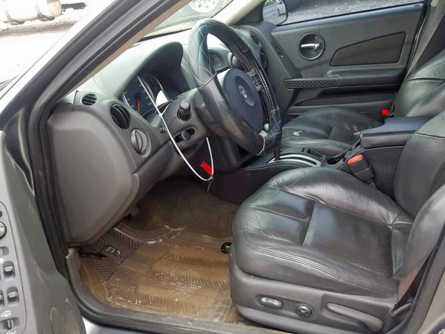 2G2WS522041349917 - 2004 PONTIAC GRAND PRIX GRAY photo 5