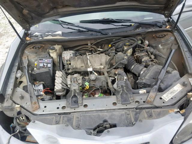 2G2WS522041349917 - 2004 PONTIAC GRAND PRIX GRAY photo 7