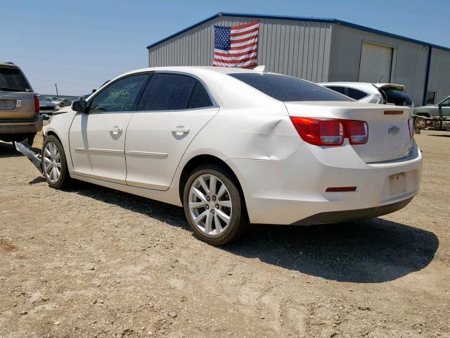 1G11G5SXXDF227909 - 2013 CHEVROLET MALIBU 3LT თეთრი ფოტო 3