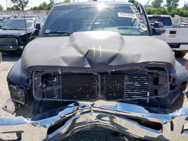 3B7KF22D4WG132296 - 1998 DODGE RAM 2500 BLACK photo 7