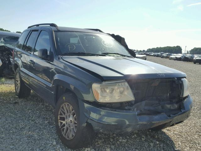 1J4GW58SX4C119429 - 2004 JEEP GRAND CHER GRAY photo 1