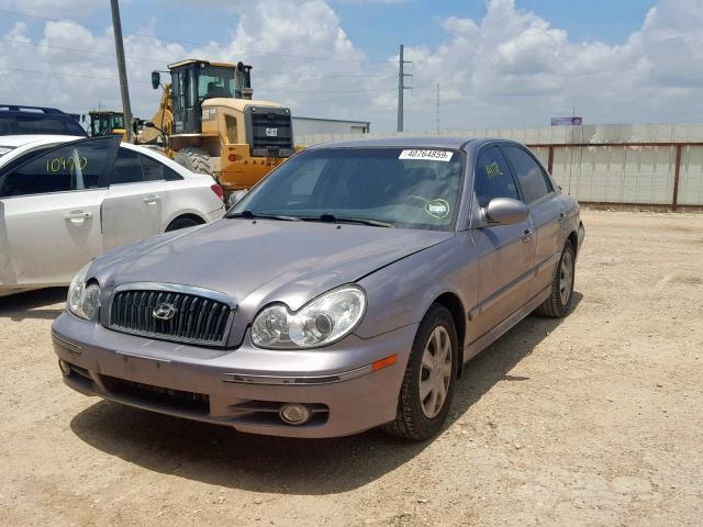 KMHWF25H75A182229 - 2005 HYUNDAI SONATA GL GRAY photo 2