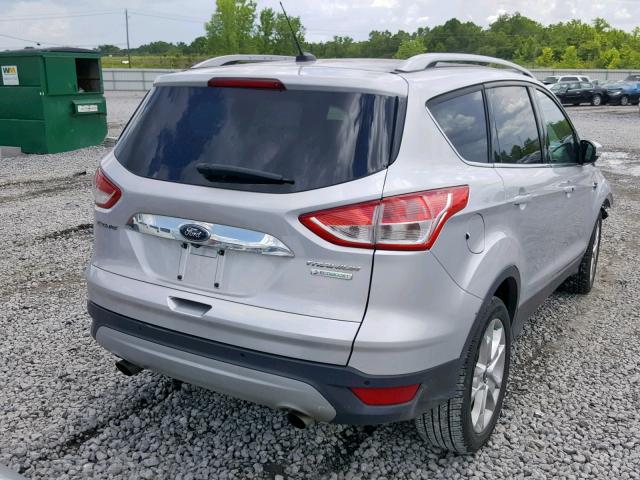 1FMCU0JX9FUA40135 - 2015 FORD ESCAPE TIT SILVER photo 4