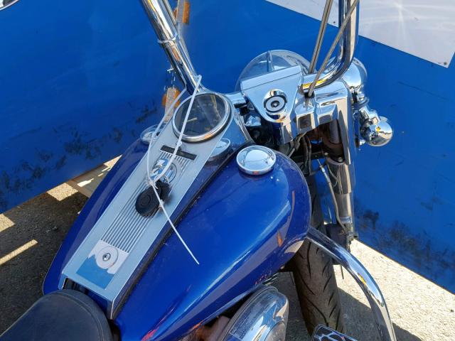 1HD1FRW125Y704425 - 2005 HARLEY-DAVIDSON FLHRCI BLUE photo 5