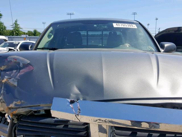 1D7HW42N85S331153 - 2005 DODGE DAKOTA SLT GRAY photo 7