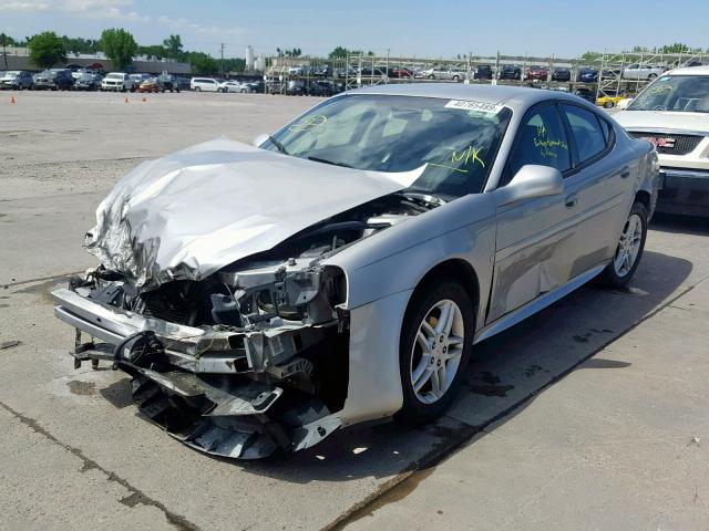 2G2WR554471105569 - 2007 PONTIAC GRAND PRIX SILVER photo 2