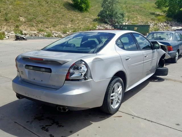 2G2WR554471105569 - 2007 PONTIAC GRAND PRIX SILVER photo 4