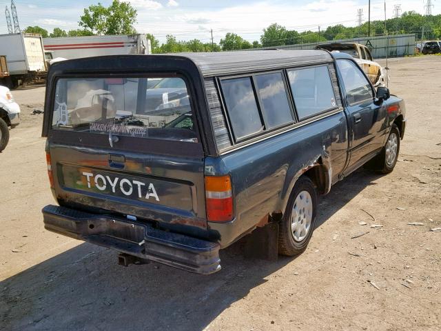 4TARN81A3RZ230506 - 1994 TOYOTA PICKUP 1/2 GREEN photo 4