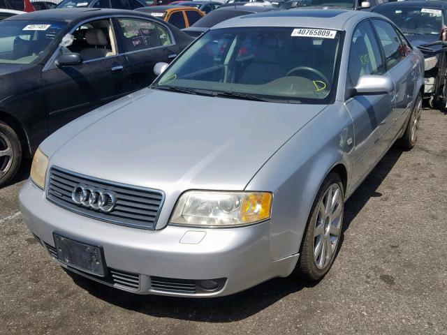 WAUCD64B14N052176 - 2004 AUDI A6 S-LINE SILVER photo 2