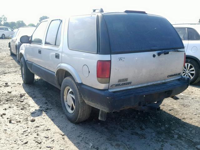 1GNDT13W3T2264456 - 1996 CHEVROLET BLAZER SILVER photo 3