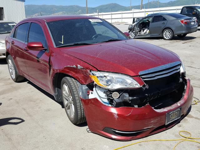 1C3CCBBG4CN202829 - 2012 CHRYSLER 200 TOURIN RED photo 1