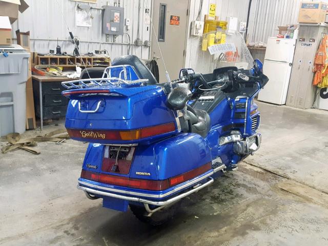 1HFSC2209TA802043 - 1996 HONDA GL1500 A/2 BLUE photo 4