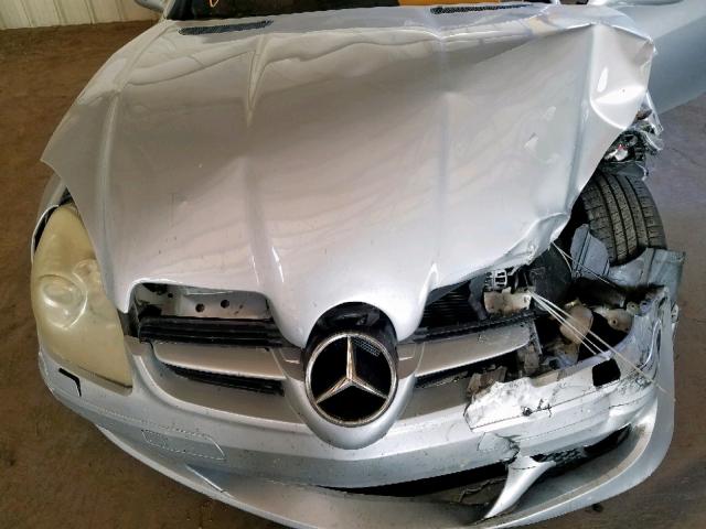 WDBWK54F66F102990 - 2006 MERCEDES-BENZ SLK 280 SILVER photo 7