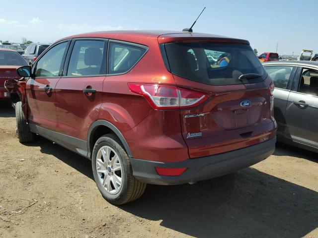 1FMCU0F78FUA27871 - 2015 FORD ESCAPE S RED photo 3