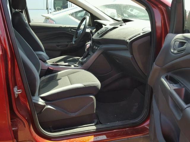 1FMCU0F78FUA27871 - 2015 FORD ESCAPE S RED photo 5