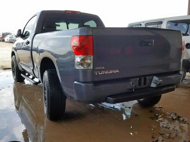 5TFJV52147X001954 - 2007 TOYOTA TUNDRA GRAY photo 3