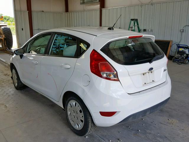 3FADP4TJ6GM136493 - 2016 FORD FIESTA S WHITE photo 3