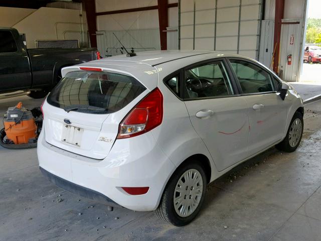 3FADP4TJ6GM136493 - 2016 FORD FIESTA S WHITE photo 4