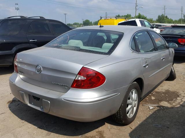 2G4WC582661194157 - 2006 BUICK LACROSSE C SILVER photo 4