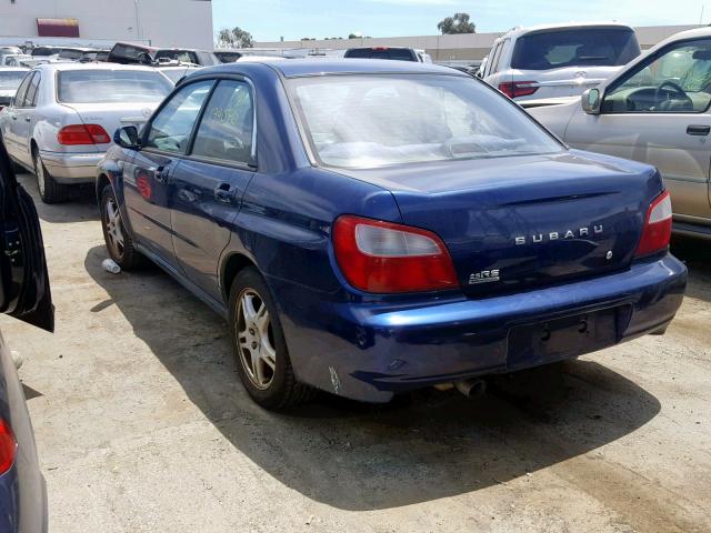 JF1GD67532H522977 - 2002 SUBARU IMPREZA RS BLUE photo 3