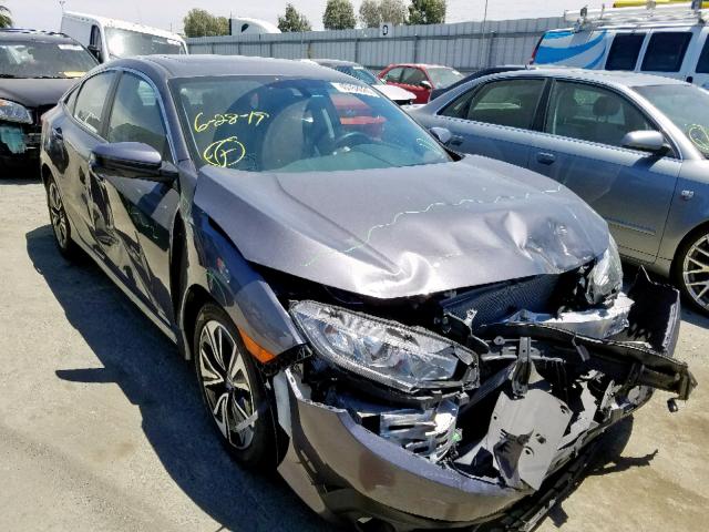 2HGFC1F76HH632411 - 2017 HONDA CIVIC EXL GRAY photo 1