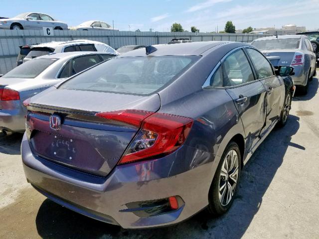 2HGFC1F76HH632411 - 2017 HONDA CIVIC EXL GRAY photo 4