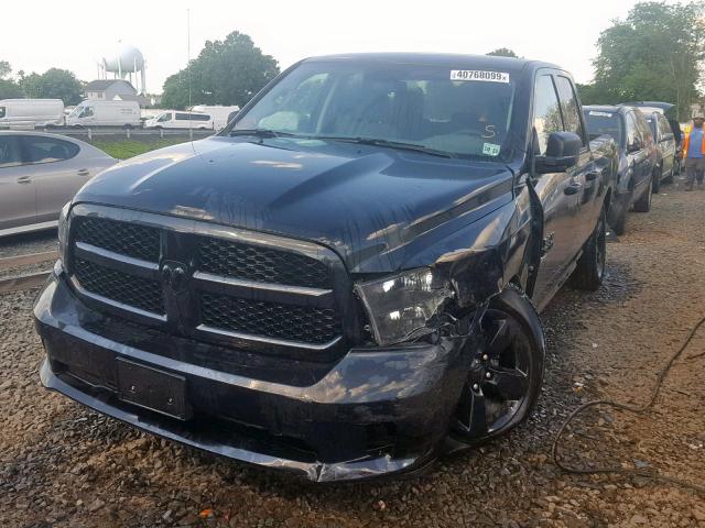 1C6RR7FG6KS536363 - 2019 RAM 1500 CLASS BLACK photo 2