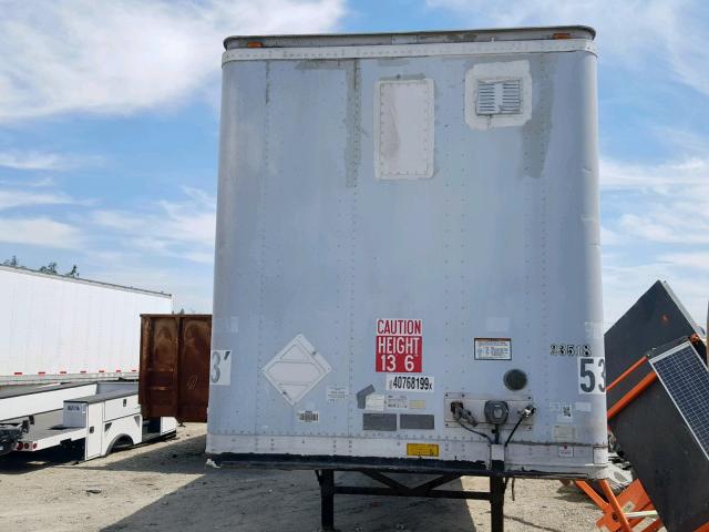 1GRAA0627XB012001 - 1999 GREAT DANE TRAILER TRAILER WHITE photo 2