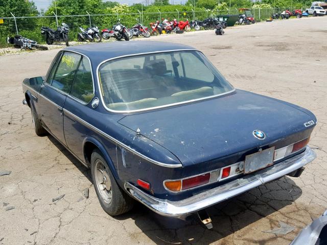 2266141 - 1972 BMW 3.0 CSI BLUE photo 3