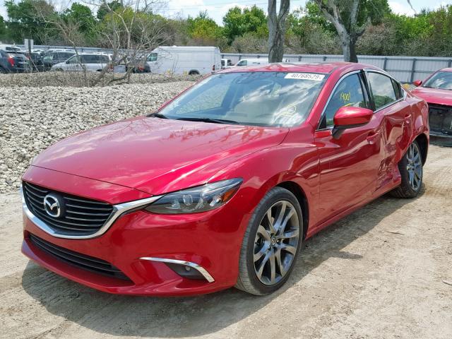 JM1GJ1W50G1447369 - 2016 MAZDA 6 GRAND TO RED photo 2