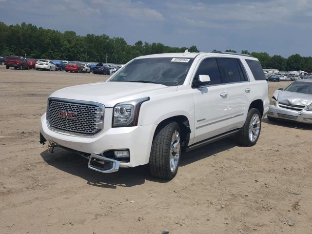 1GKS2CKJ5GR330219 - 2016 GMC YUKON DENA WHITE photo 2