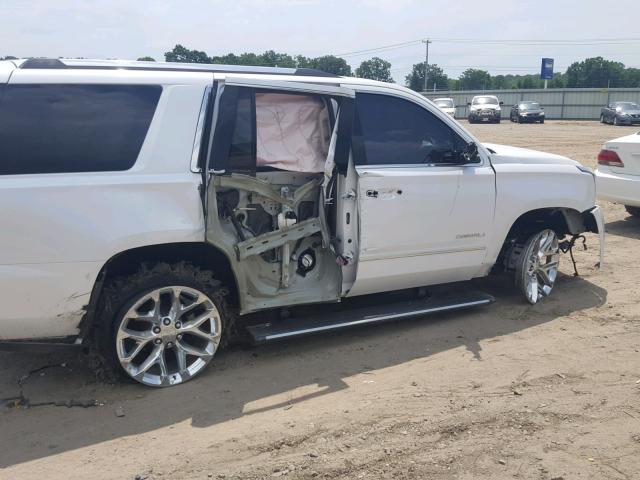 1GKS2CKJ5GR330219 - 2016 GMC YUKON DENA WHITE photo 9