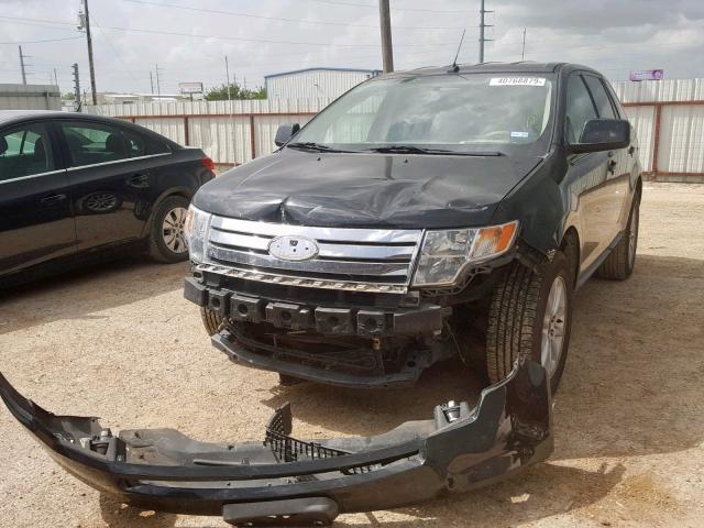 2FMDK38C97BB57686 - 2007 FORD EDGE SEL BLACK photo 2