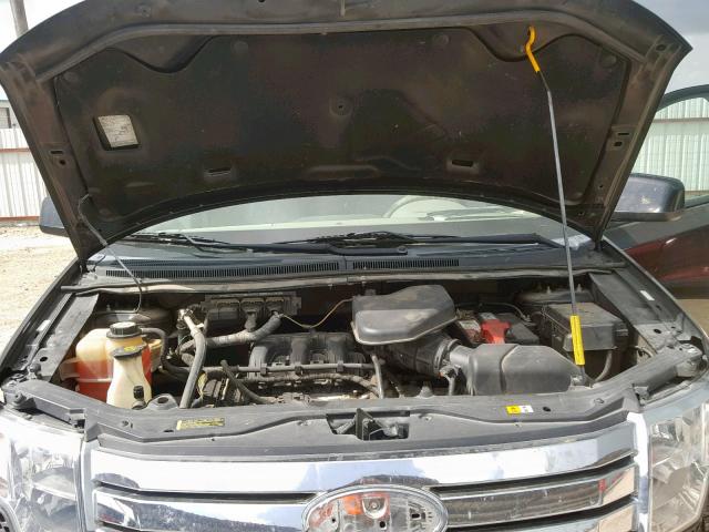 2FMDK38C97BB57686 - 2007 FORD EDGE SEL BLACK photo 7