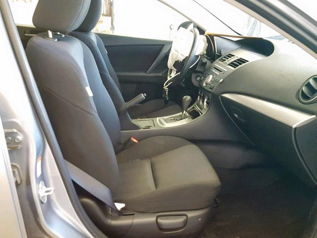 JM1BL1SF9A1178508 - 2010 MAZDA 3 I SILVER photo 5