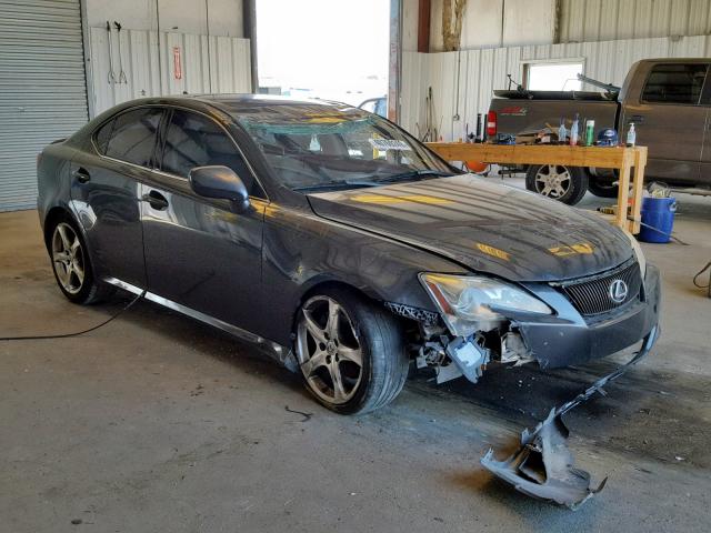 JTHBK262072045685 - 2007 LEXUS IS 250 GRAY photo 1