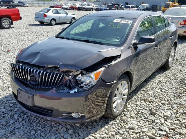 1G4GC5E37DF195650 - 2013 BUICK LACROSSE CHARCOAL photo 2